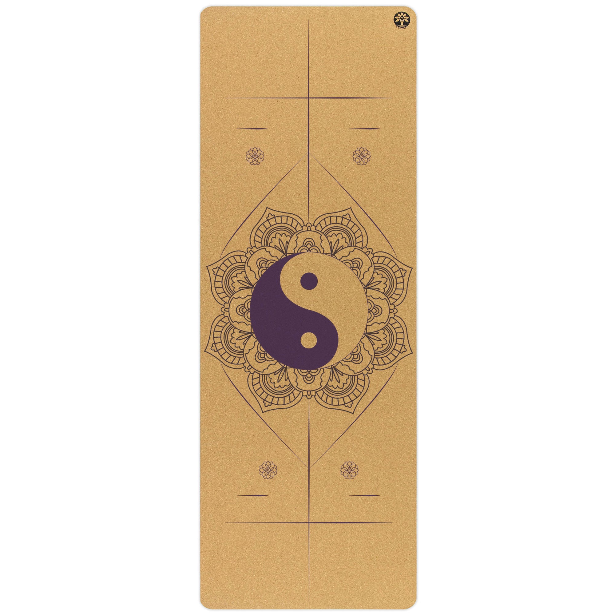 Balance and Unity Aura Cork Yoga Mat + Plant Foam - Yoloha Yoga